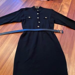 VINTAGE ST JOHN for I MAGNIN KNIT DRESS